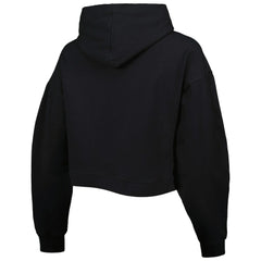NBA - Boston Celtics Lusso Women's Layla World Tour Cropped Pullover Hoodie - Black