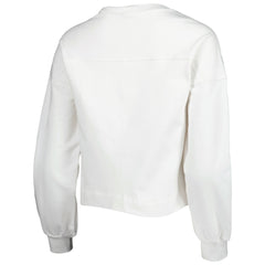 NBA - Phoenix Suns Lusso Women's Lola Ball and Chain Pullover Sweatshirt - White