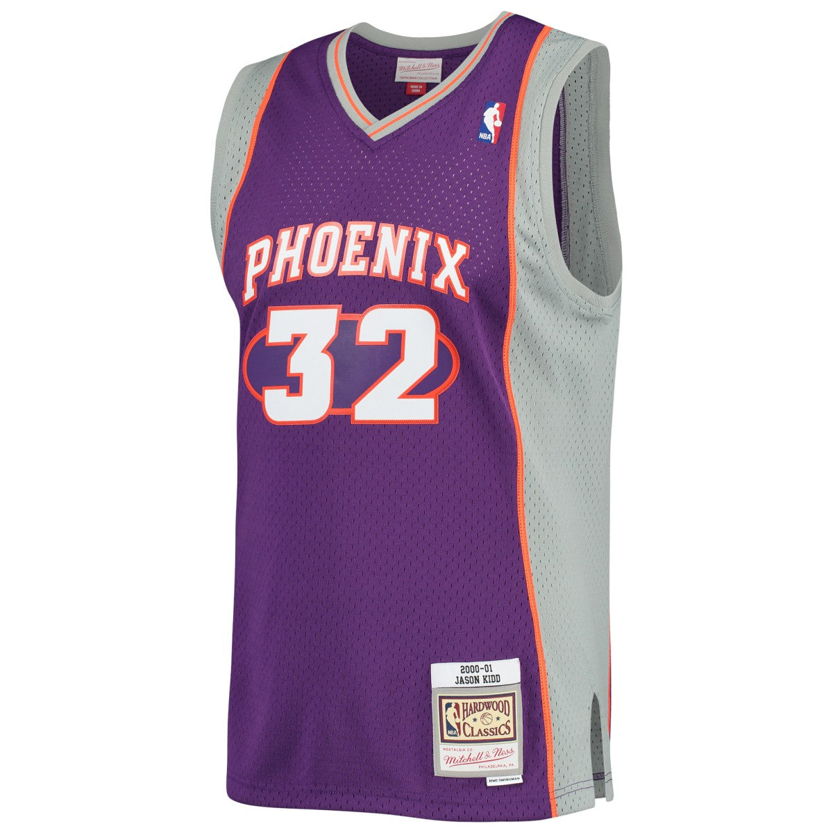 Mitchell & Ness - Jason Kidd Phoenix Suns Big & Tall Hardwood Classics 2000/01 Swingman Jersey - Purple