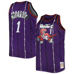 Mitchell & Ness - Tracy McGrady Toronto Raptors Big & Tall Hardwood Classics 1998/99 Swingman Jersey - Purple