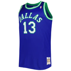 Mitchell & Ness - Steve Nash Dallas Mavericks Big & Tall Hardwood Classics 1998/99 Swingman Jersey - Blue