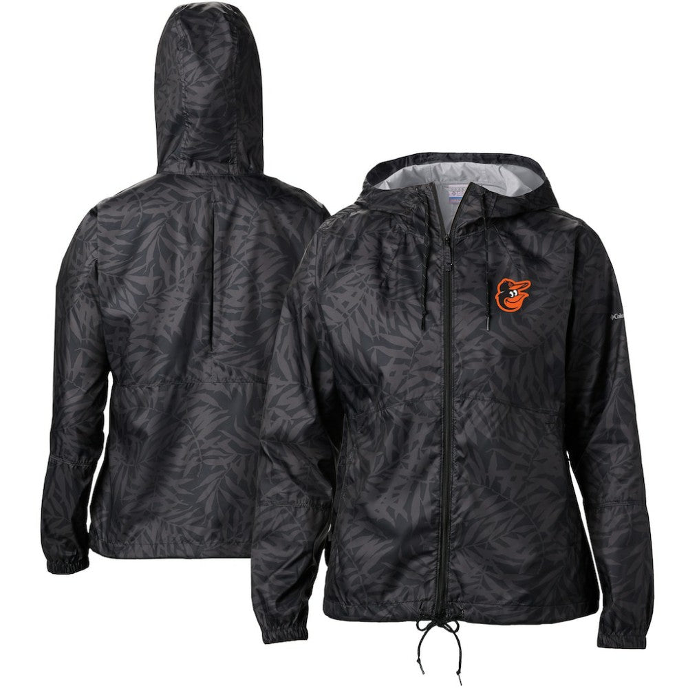 Baltimore Orioles Columbia Women's Flash Forward Full-Zip Windbreaker Jacket discount