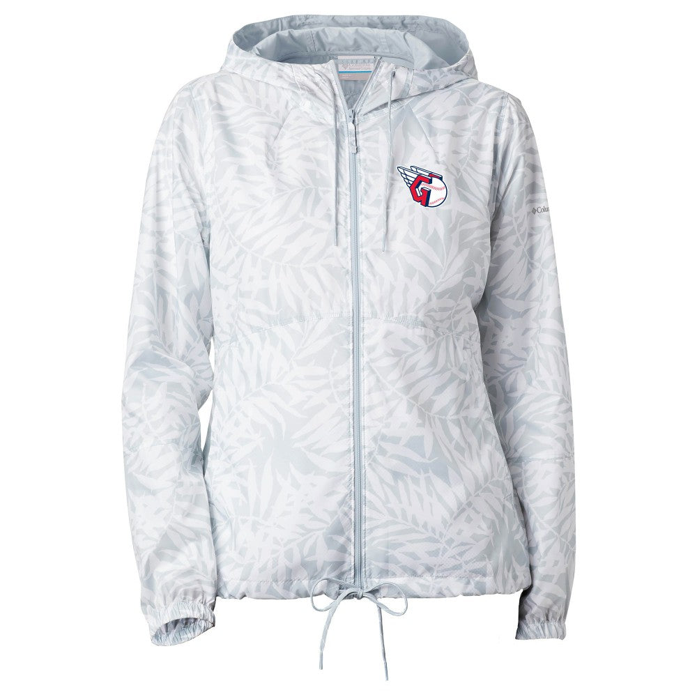 Cleveland Guardians Columbia Women's Flash Forward Full-Zip Windbreaker Jacket Clearance