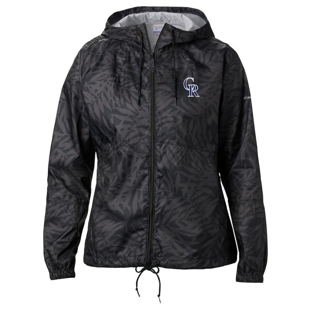 Colorado Rockies Columbia Women's Flash Forward Full-Zip Windbreaker Jacket Near Me