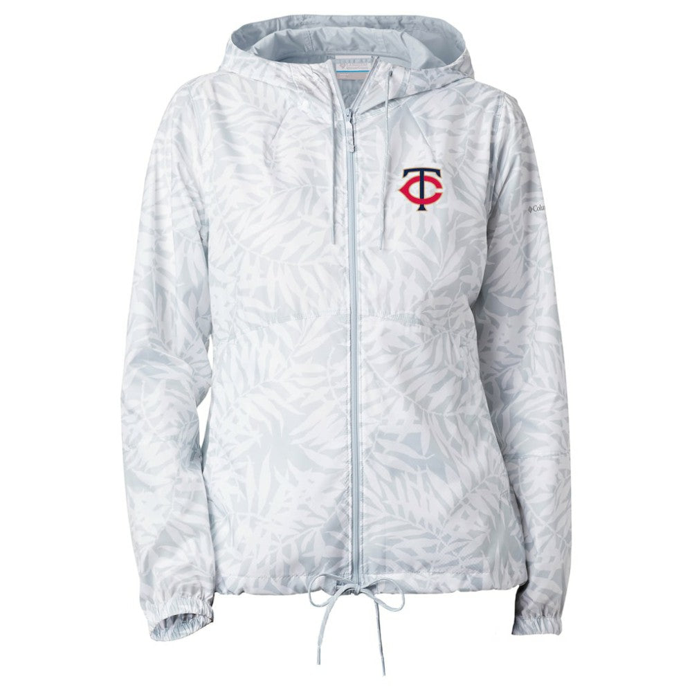 Minnesota Twins Columbia Women's Flash Forward Full-Zip Windbreaker Jacket Sale