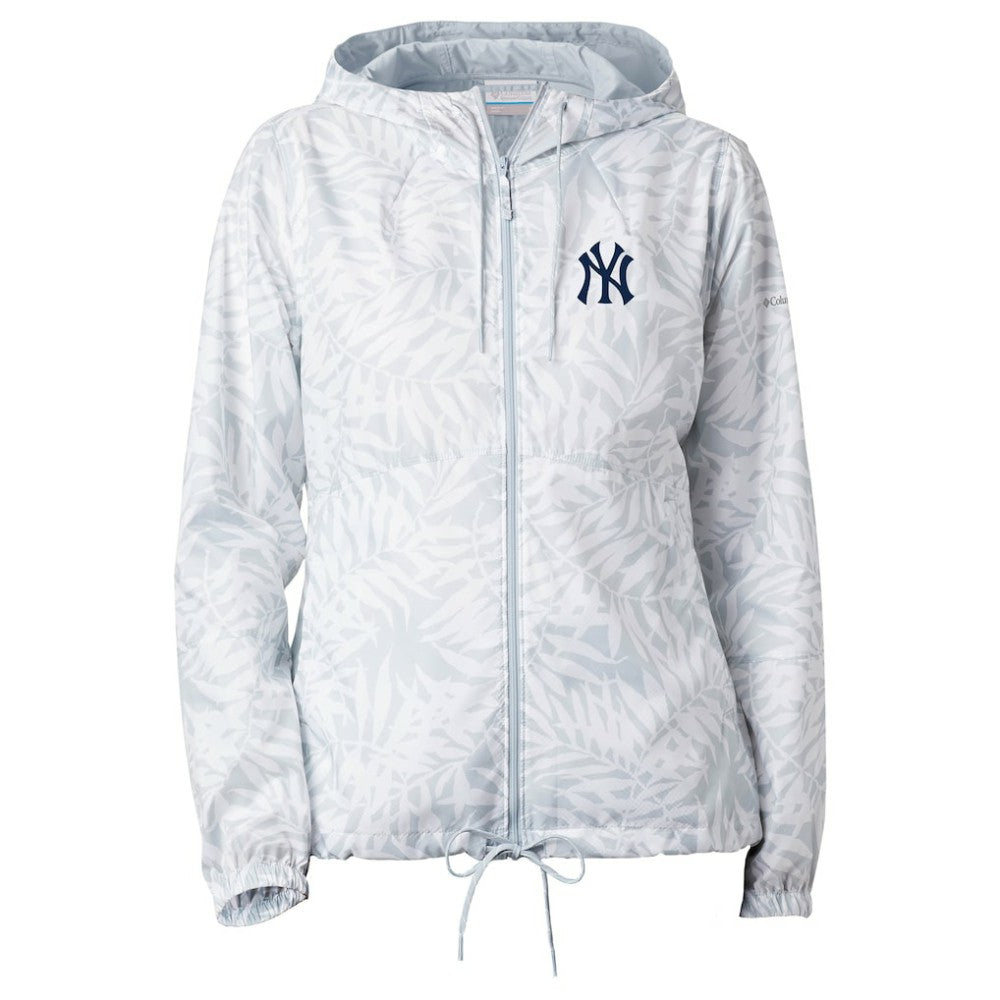 New York Yankees Columbia Women's Flash Forward Full-Zip Windbreaker Jacket On Sale