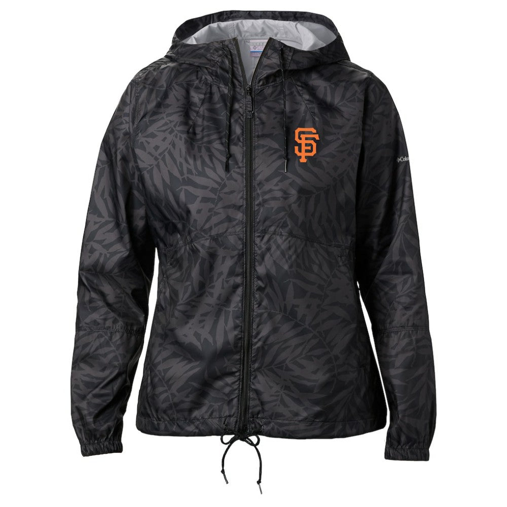 San Francisco Giants Columbia Women's Flash Forward Full-Zip Windbreaker Jacket for sale