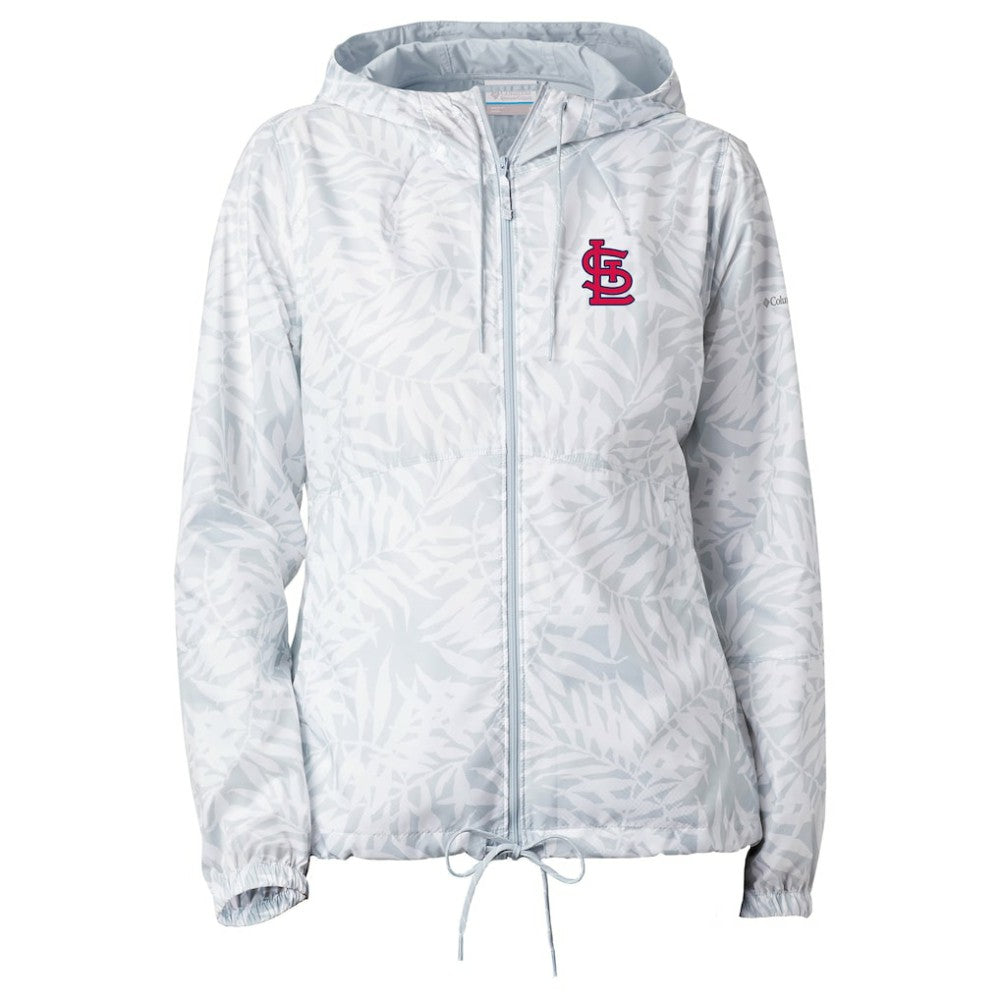 St. Louis Cardinals Columbia Women's Flash Forward Full-Zip Windbreaker Jacket discount