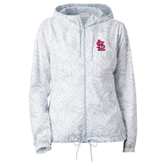 St. Louis Cardinals Columbia Women's Flash Forward Full-Zip Windbreaker Jacket discount