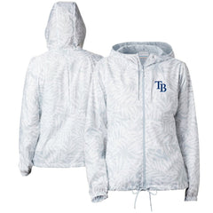 Tampa Bay Rays Columbia Women's Flash Forward Full-Zip Windbreaker Jacket Lifestyle