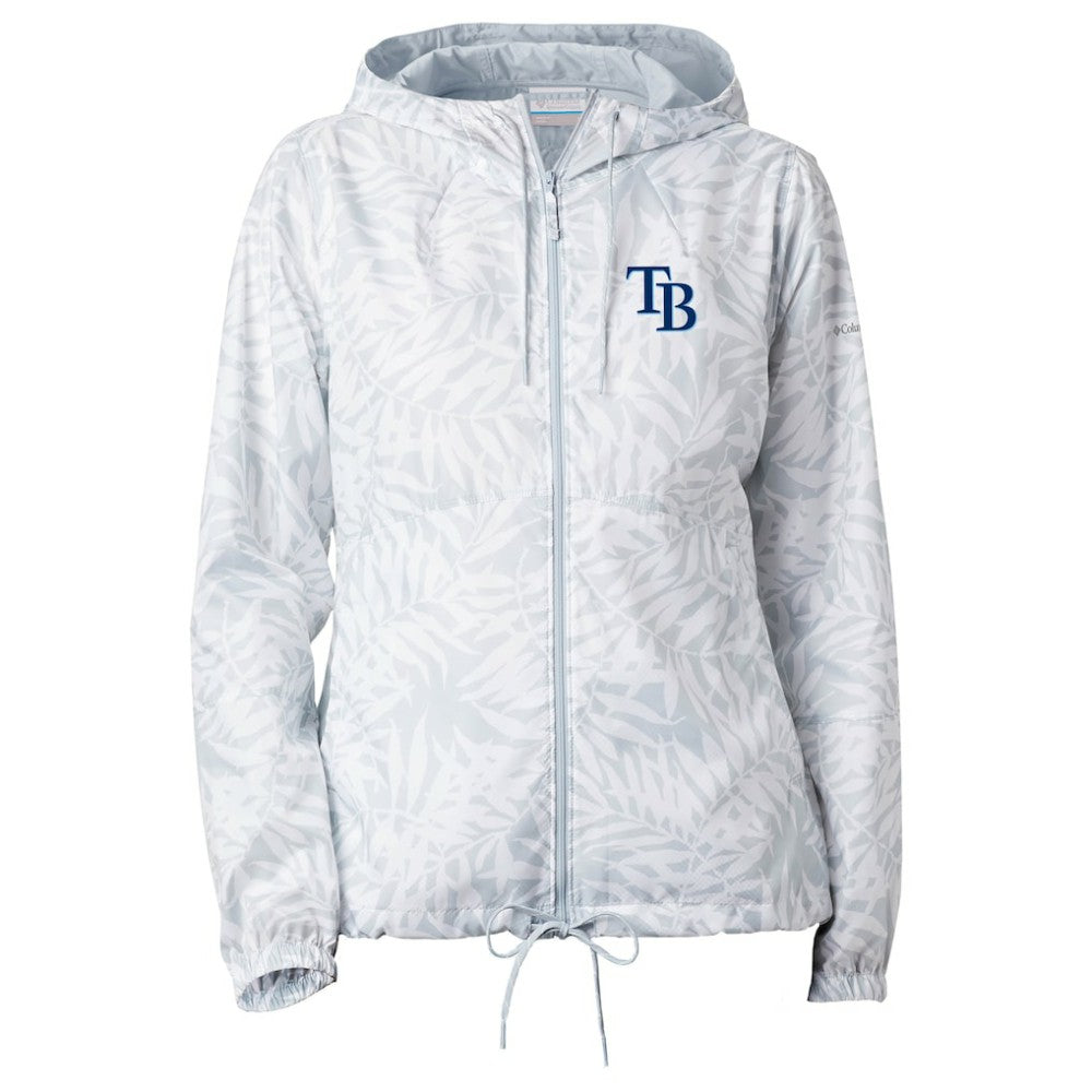 Tampa Bay Rays Columbia Women's Flash Forward Full-Zip Windbreaker Jacket Lifestyle