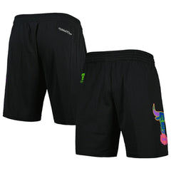 Mitchell & Ness - Chicago Bulls Hardwood Classics Color Bomb Energy Shorts - Black