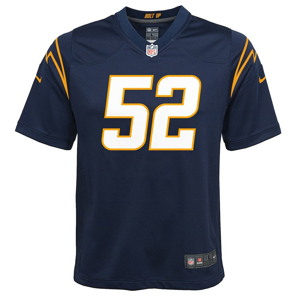Khalil Mack Los Angeles Chargers Youth Game Jersey Navy - Nike