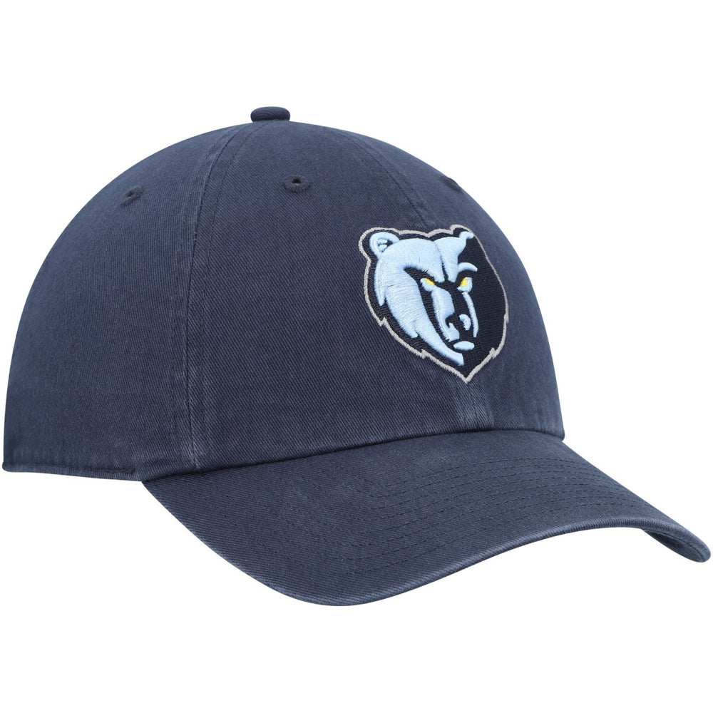 47 brand - Memphis Grizzlies '47 Core Logo Clean Up Adjustable Hat - Navy
