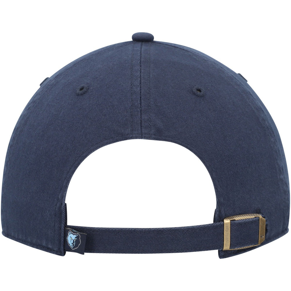 47 brand - Memphis Grizzlies '47 Core Logo Clean Up Adjustable Hat - Navy