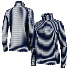 Tennessee Titans Vineyard Vines Women's Sankaty Shep Half-Zip Pullover Top Navy - NFL