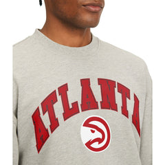 NBA - Atlanta Hawks Tommy Jeans James Patch Pullover Sweatshirt - Gray