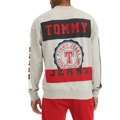 NBA - Chicago Bulls Tommy Jeans James Patch Pullover Sweatshirt - Gray
