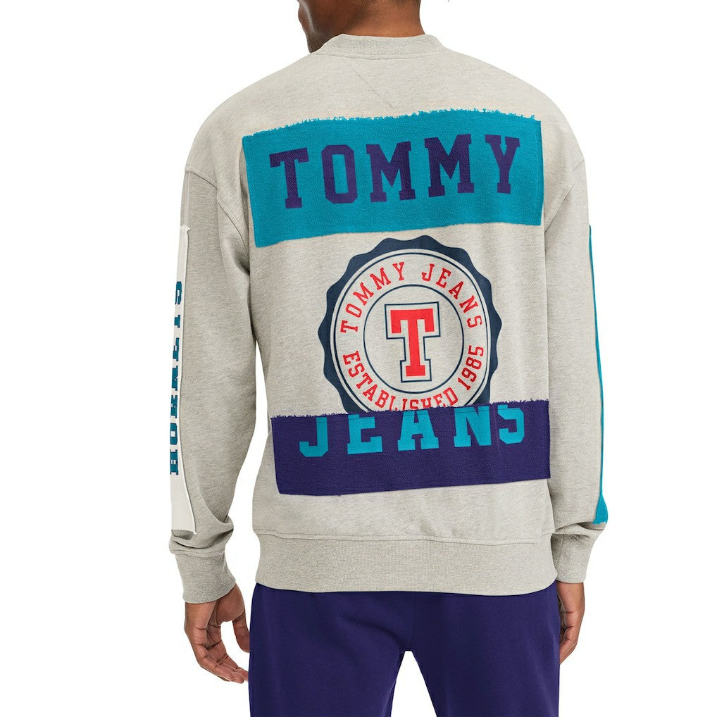 NBA - Charlotte Hornets Tommy Jeans James Patch Pullover Sweatshirt - Gray