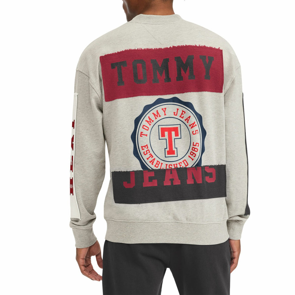 NBA - Miami Heat Tommy Jeans James Patch Pullover Sweatshirt - Gray