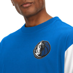 NBA - Dallas Mavericks Tommy Jeans Richie Color Block Long Sleeve T-Shirt - Royal