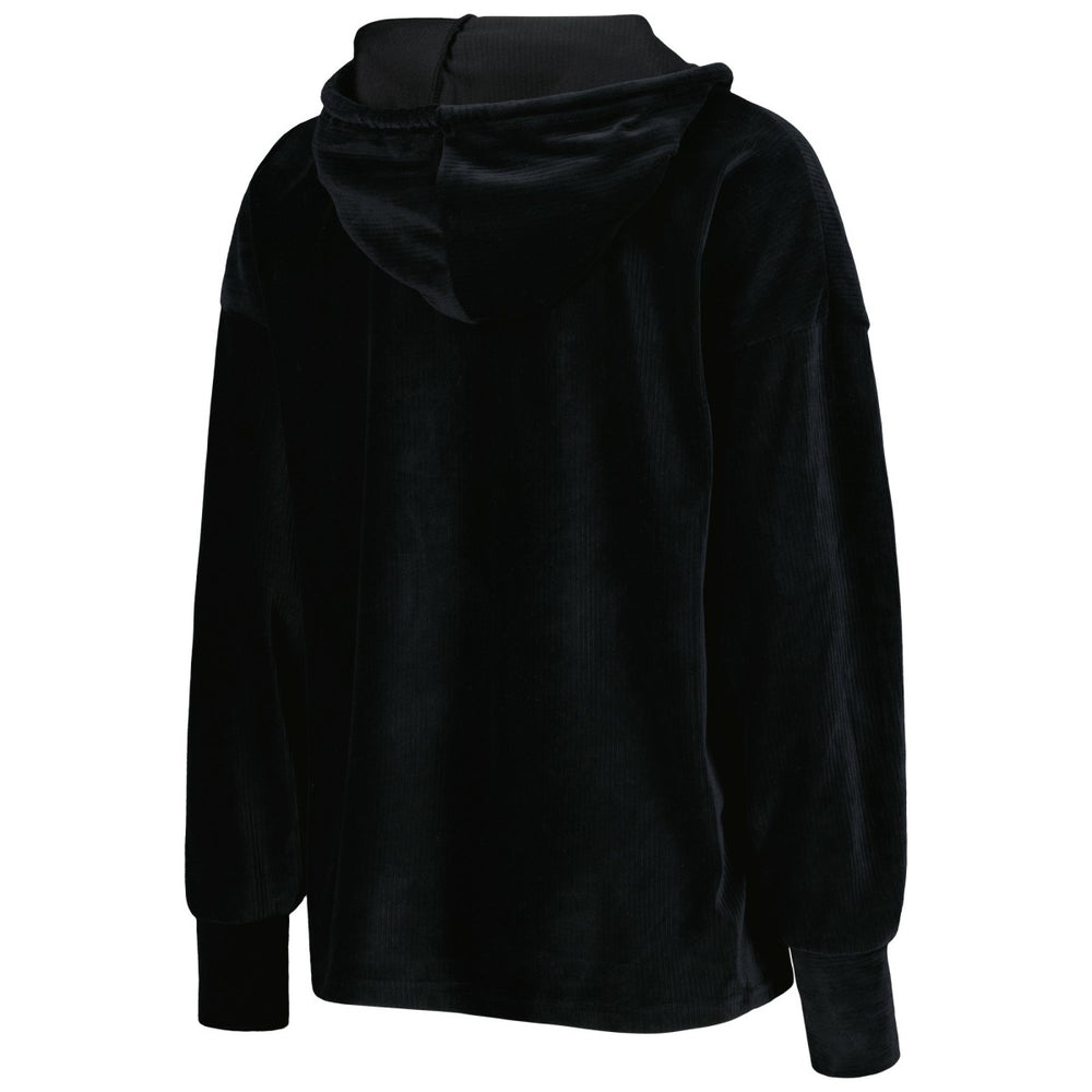 NBA - Los Angeles Lakers Touch Women's End Line Velour Pullover Hoodie - Black
