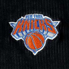 NBA - New York Knicks Touch Women's End Line Velour Pullover Hoodie - Black