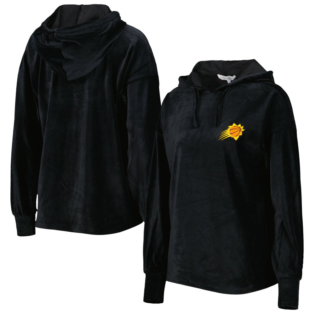 NBA - Phoenix Suns Touch Women's End Line Velour Pullover Hoodie - Black