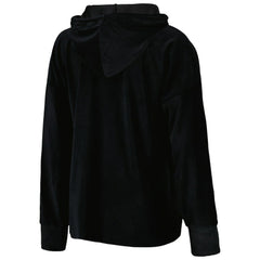NBA - Philadelphia 76ers Touch Women's End Line Velour Pullover Hoodie - Black