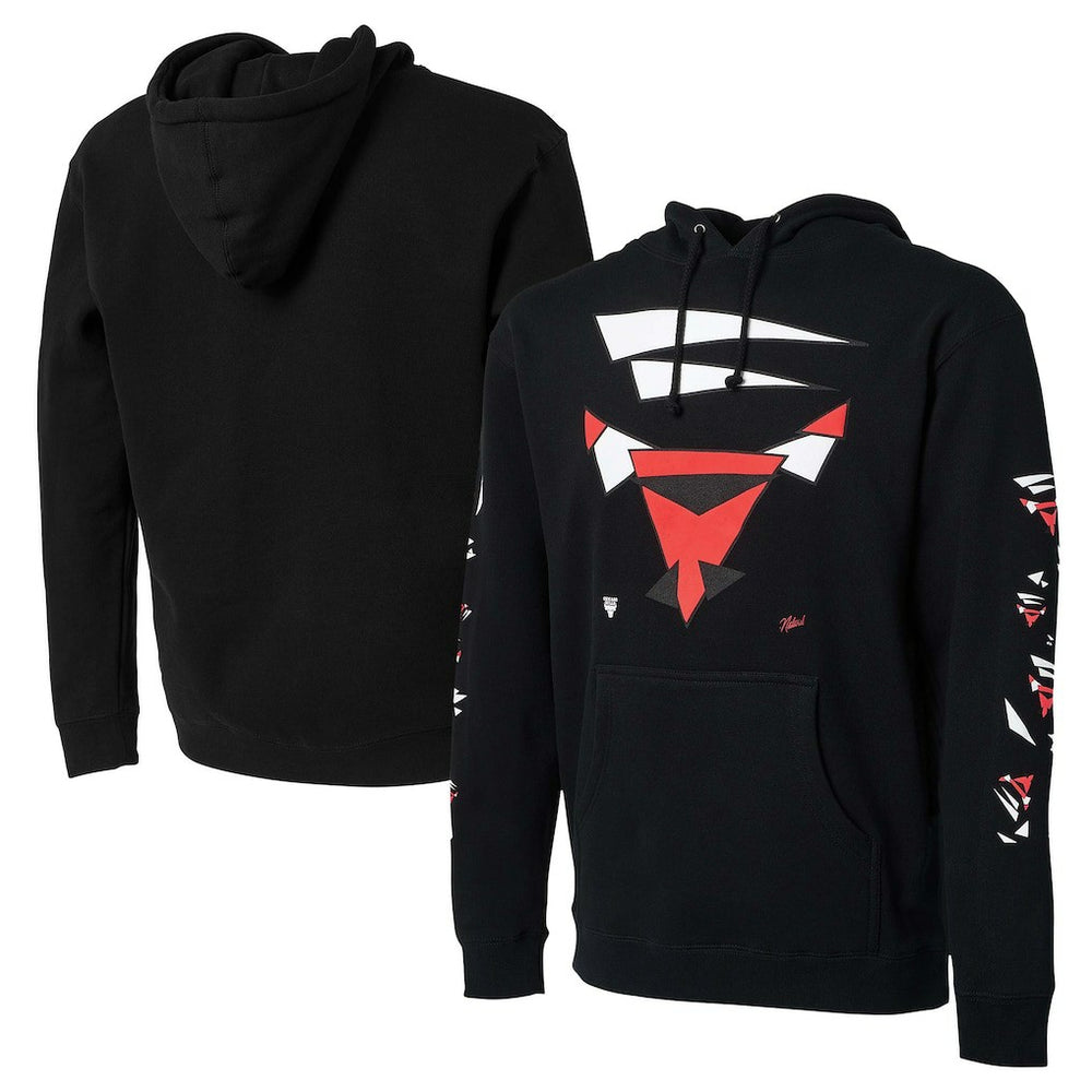 NBA - Chicago Bulls NBA x Naturel No Caller ID Pullover Hoodie - Black