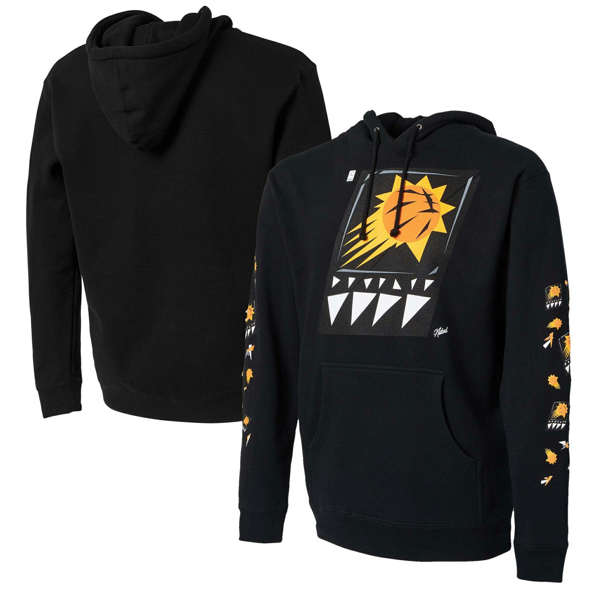 NBA - Phoenix Suns NBA x Naturel No Caller ID Pullover Hoodie - Black