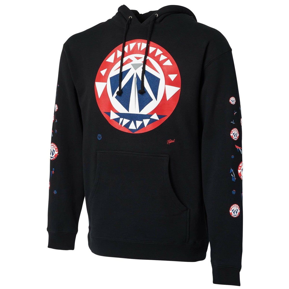 NBA - Washington Wizards NBA x Naturel No Caller ID Pullover Hoodie - Black