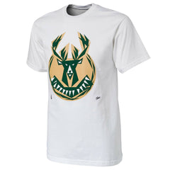 NBA - Milwaukee Bucks NBA x Naturel No Caller ID T-Shirt - White