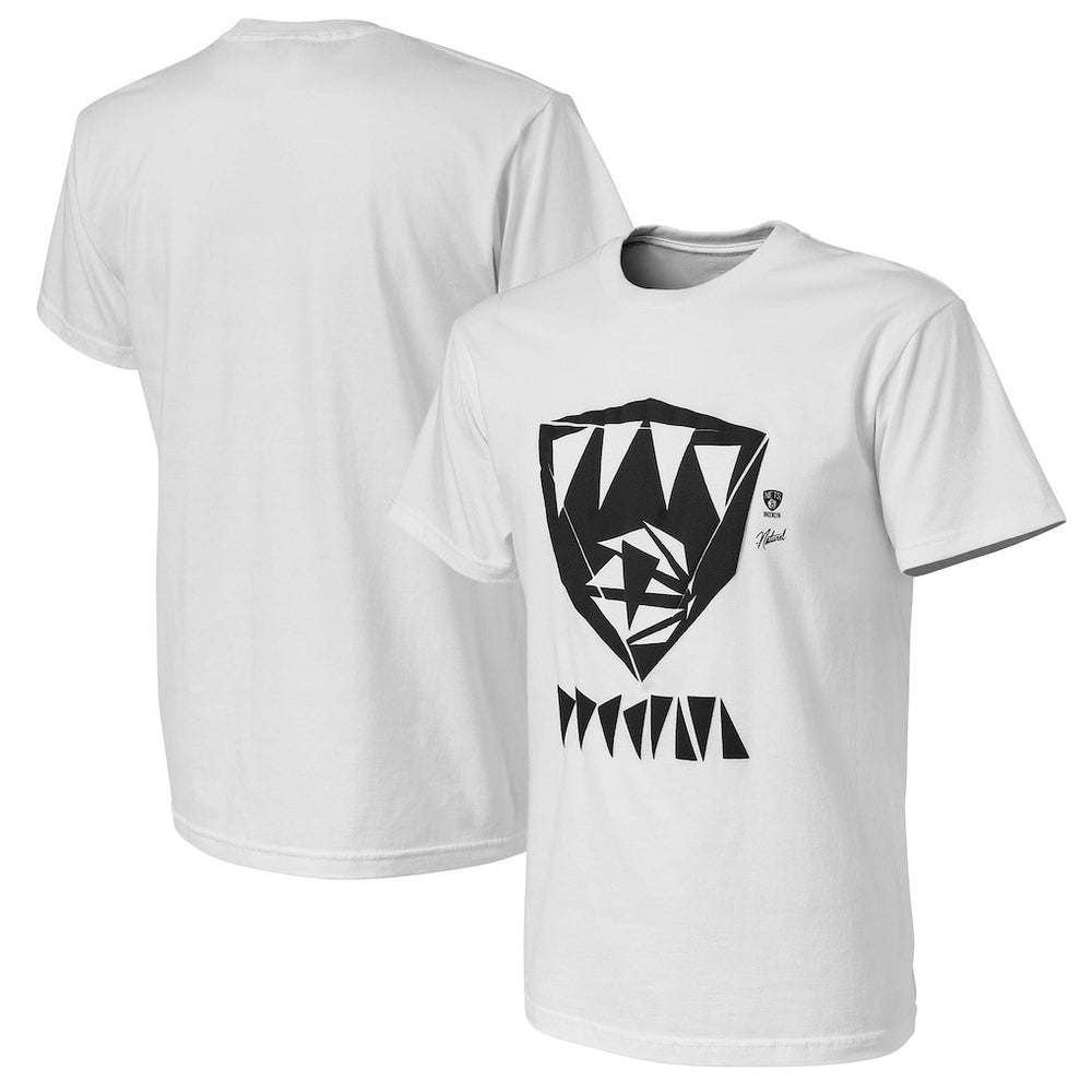 NBA - Brooklyn Nets NBA x Naturel No Caller ID T-Shirt - White