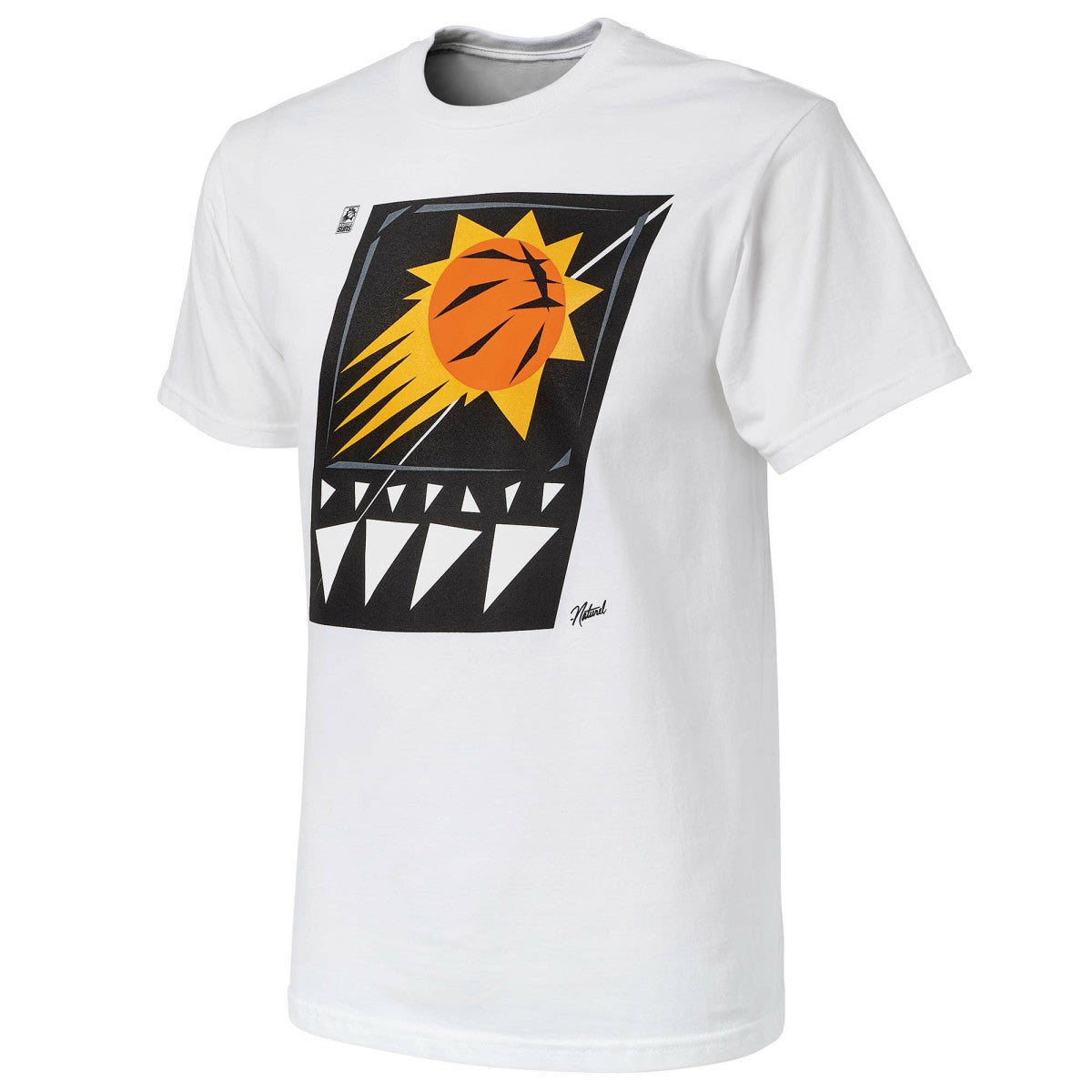 NBA - Phoenix Suns NBA x Naturel No Caller ID T-Shirt - White