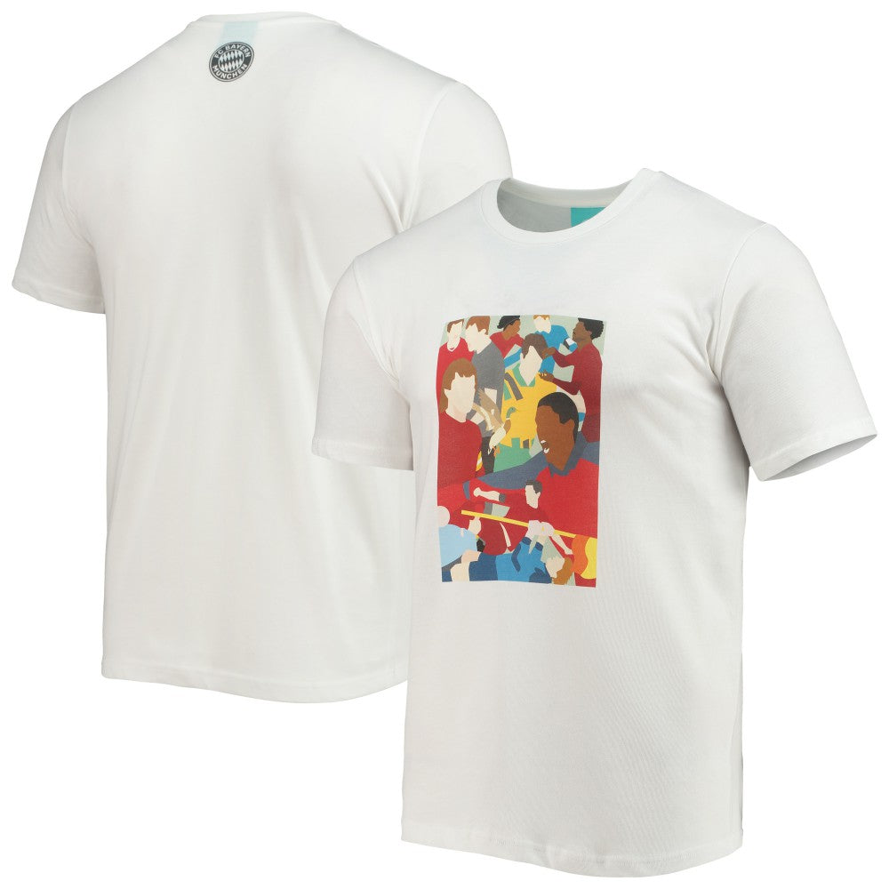 Bayern Munich Hands-of-God T-Shirts - White