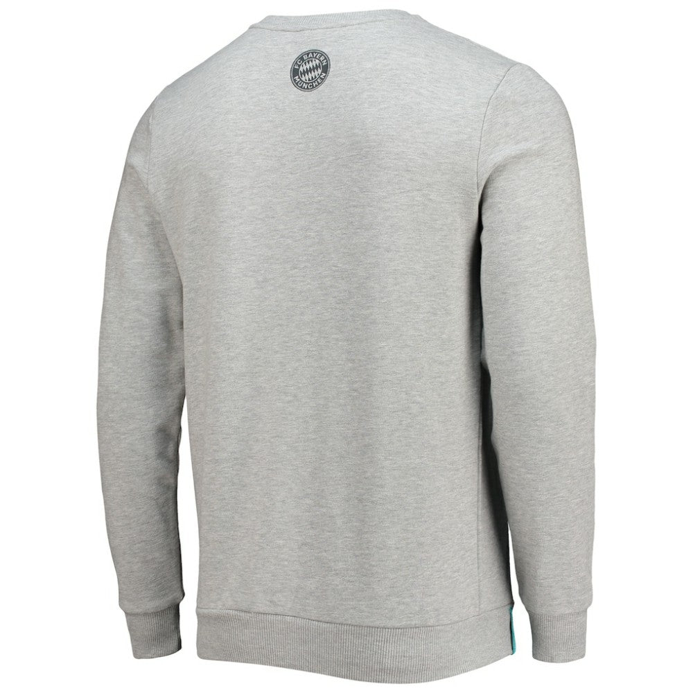 Serge Gnabry Bayern Munich Hands of God Sweatshirt - Heathered Gray