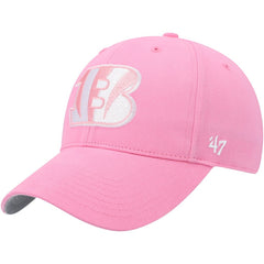Cincinnati Bengals '47 Girls Youth Rose MVP Adjustable Hat Pink - 47 brand