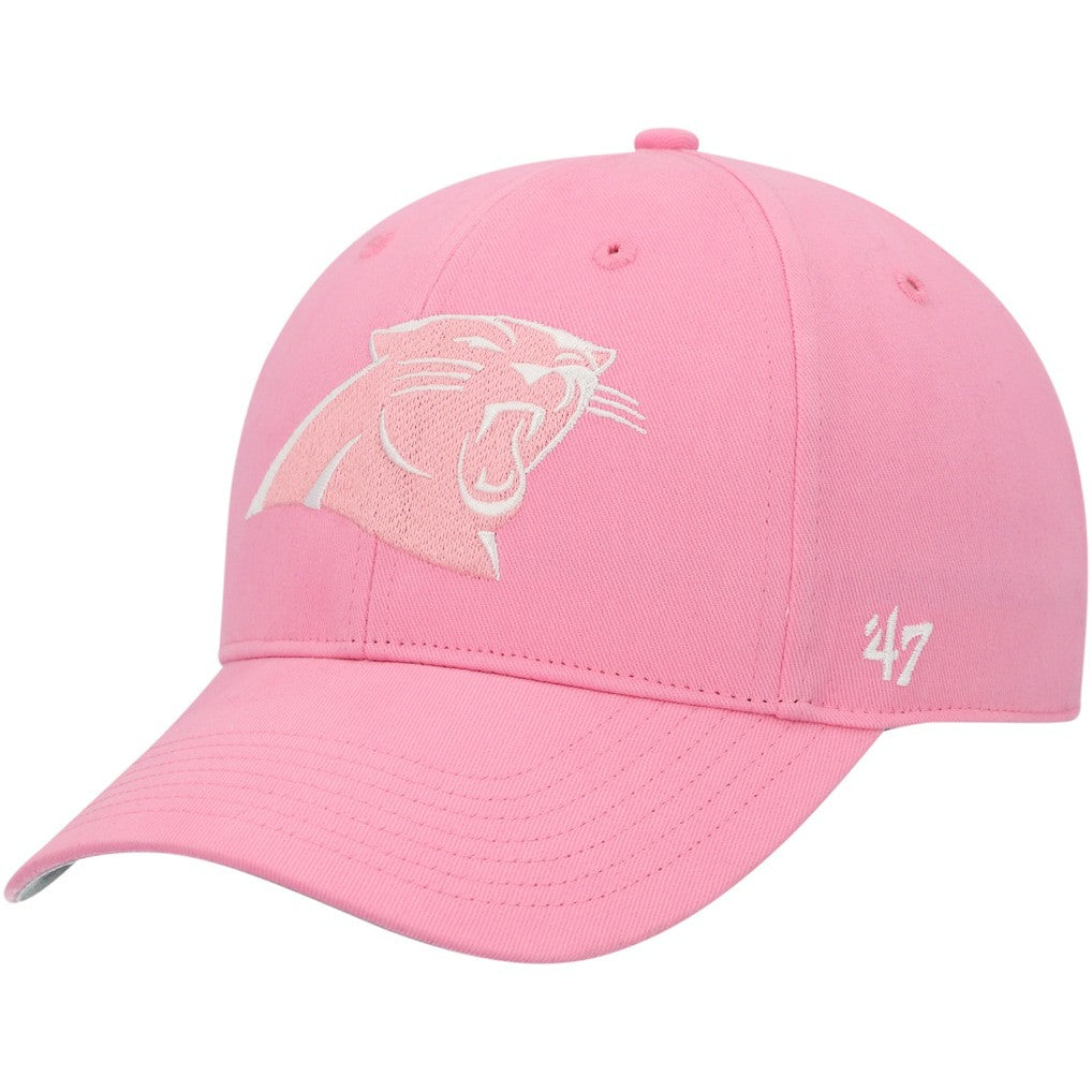 Carolina Panthers '47 Girls Youth Rose MVP Adjustable Hat Pink - 47 brand