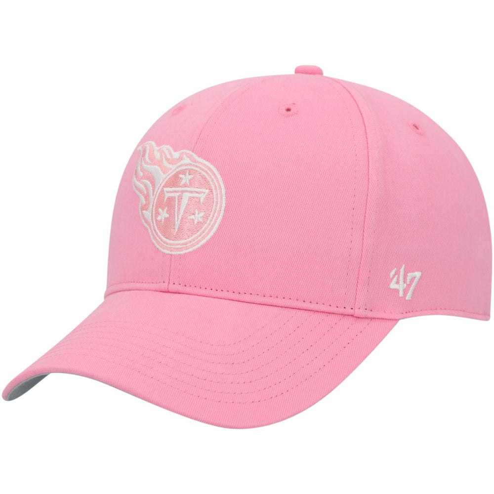 Tennessee Titans '47 Girls Youth Rose MVP Adjustable Hat Pink - 47 brand