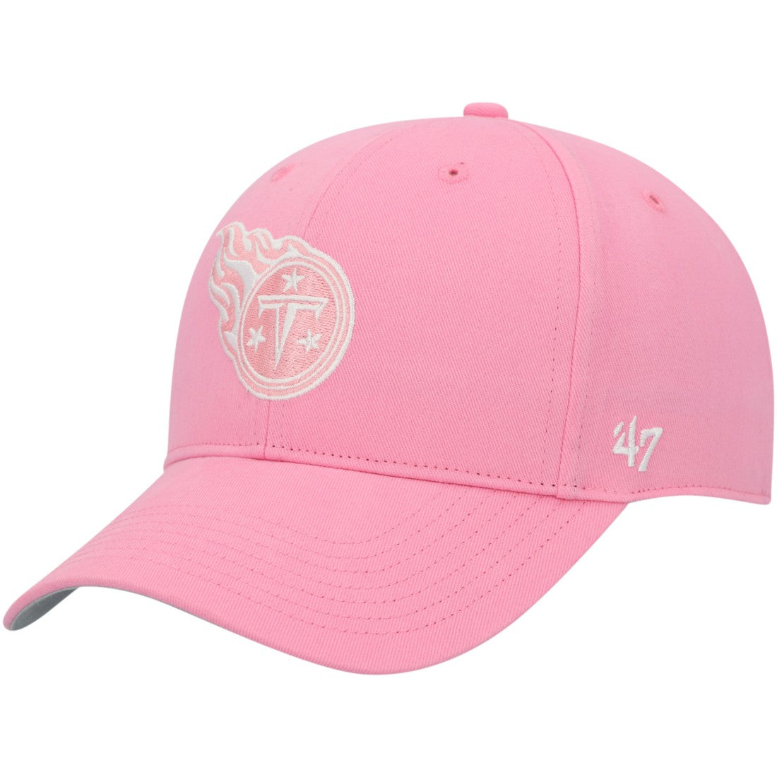 Tennessee Titans '47 Girls Youth Rose MVP Adjustable Hat Pink - 47 brand