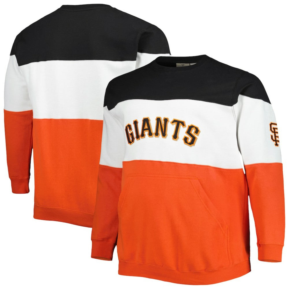 San Francisco Giants Big & Tall Pullover Sweatshirt On Sale