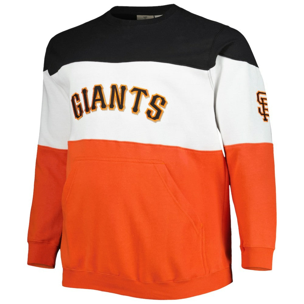 San Francisco Giants Big & Tall Pullover Sweatshirt On Sale