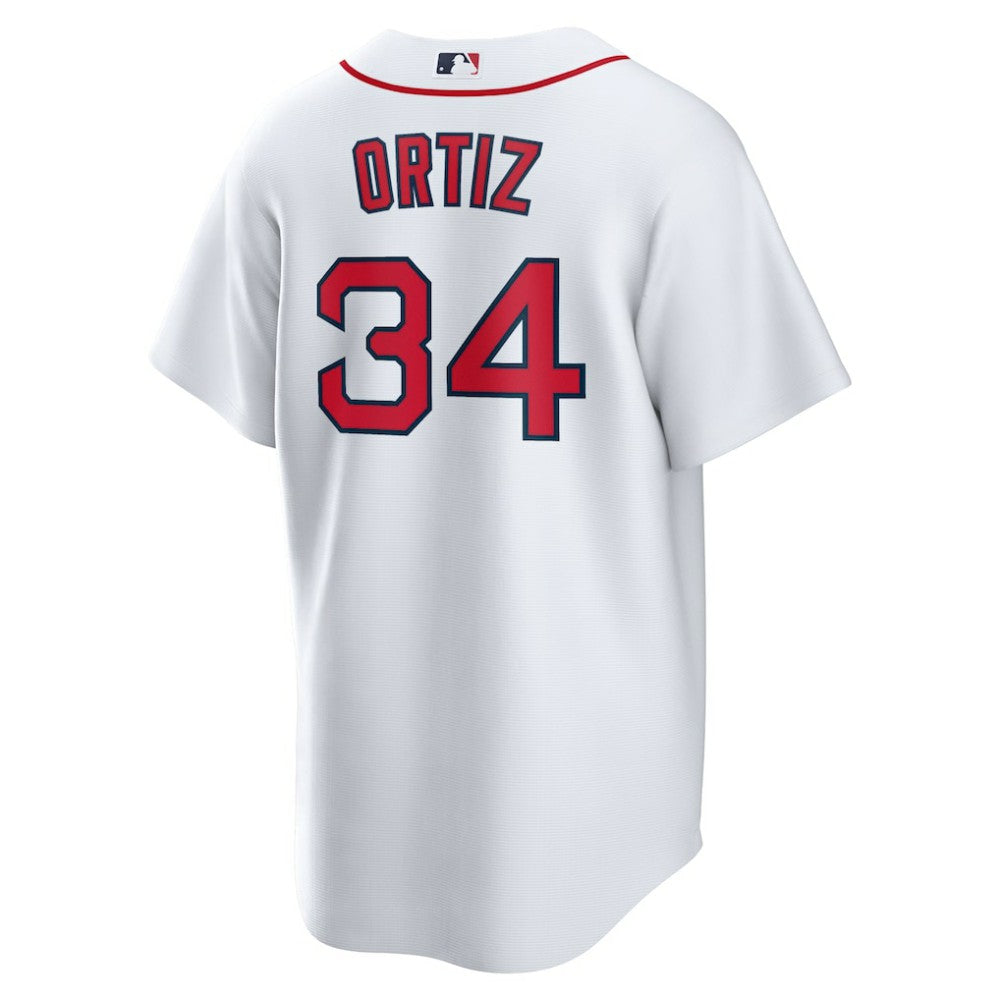 David Ortiz Boston Red Sox Nike Home Replica Player Jersey Lifestyle
