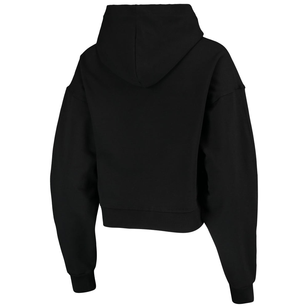 NBA - Phoenix Suns Lusso Women's Layla World Tour Cropped Pullover Hoodie - Black