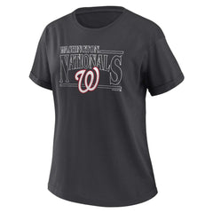 Washington Nationals WEAR by Erin Andrews Women's Oversized Boyfriend T-Shirt On Sale