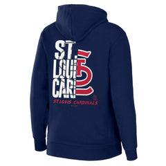 St. Louis Cardinals WEAR by Erin Andrews Women's Sponge Fleece Full-Zip Hoodie On Sale