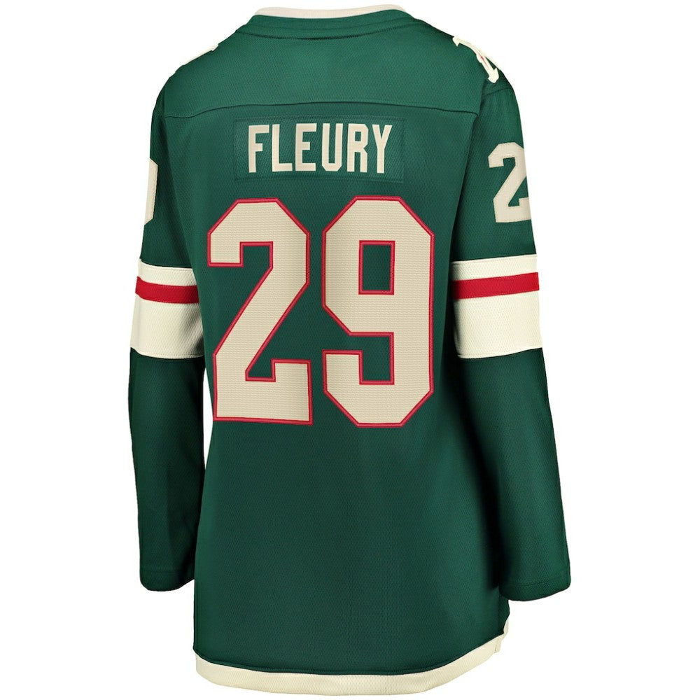 Marc-Andre Fleury Minnesota Wild Fanatics Women's Home Breakaway Player Jersey - Green | NHL Jerseys
