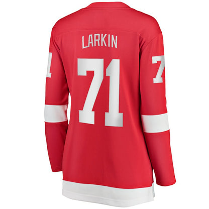 Dylan Larkin Detroit Red Wings Fanatics Women's Home Breakaway Jersey - Red | NHL Jerseys