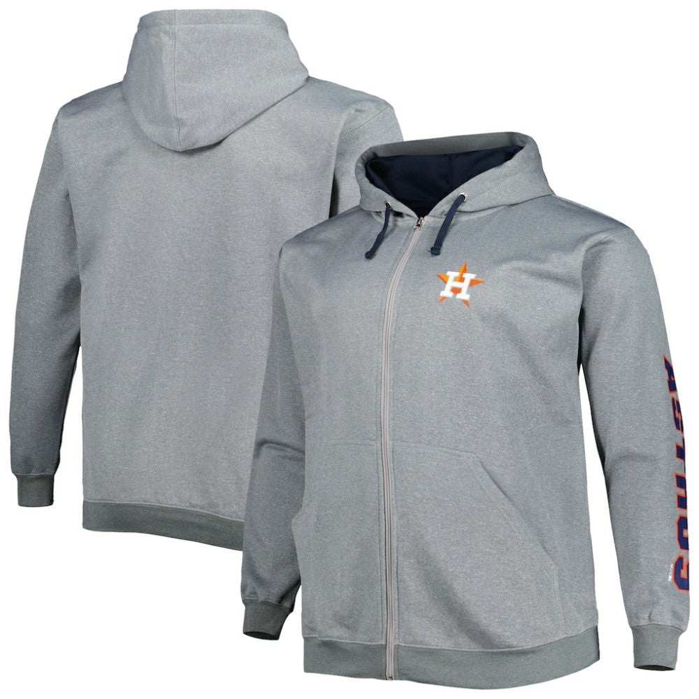 Houston Astros Profile Big & Tall Pullover Hoodie On Sale